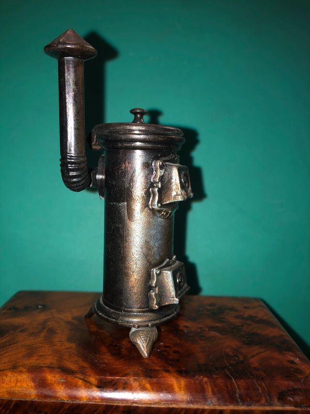 Temperamatite in metallo, collezione, vintage