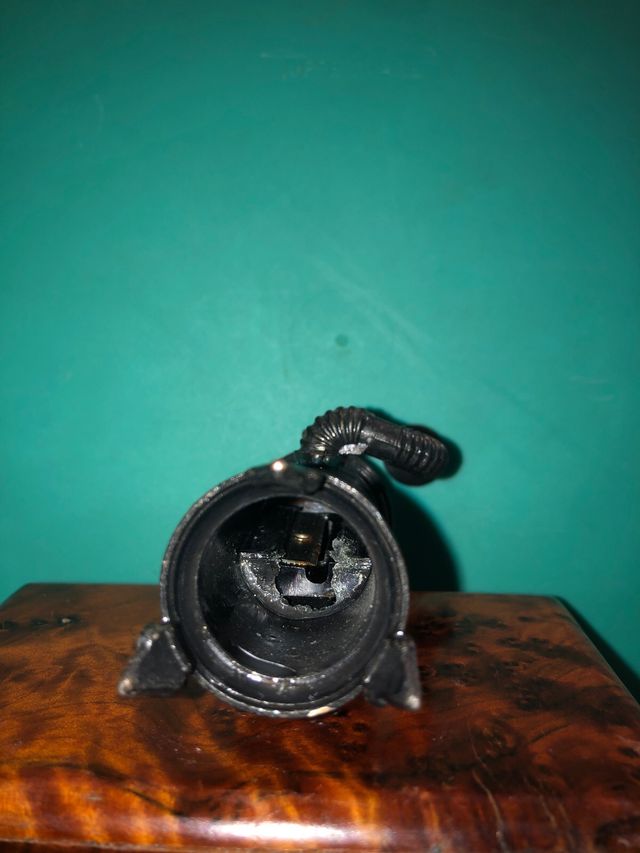 Temperamatite in metallo, collezione, vintage