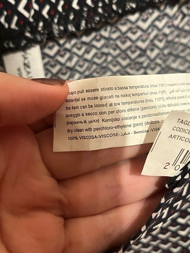 Pantalone estivo a sigaretta