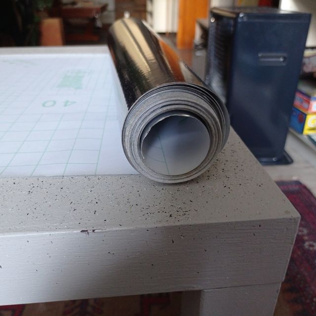 Rollo autoadhesivo aluminio