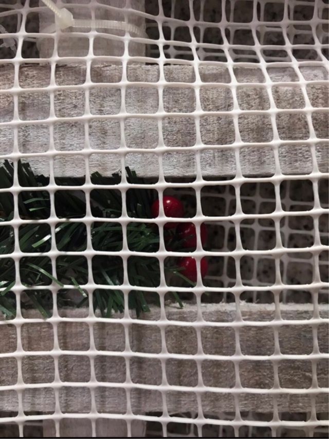 Steccato legno per albero di natale