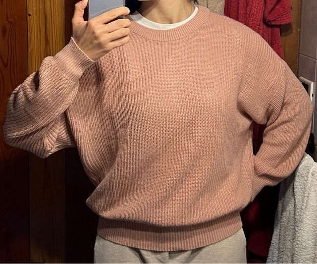 Pull&Bear pink Jumper Boxy Fit