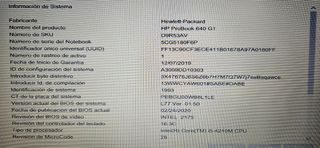 Portátil HP Probook 640 G1
