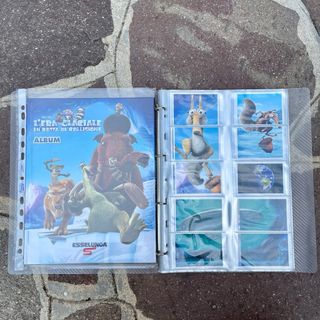L’era Glaciale album + set completo figu