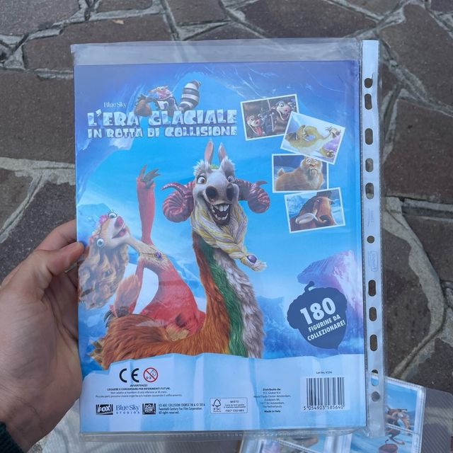 L’era Glaciale album + set completo figu