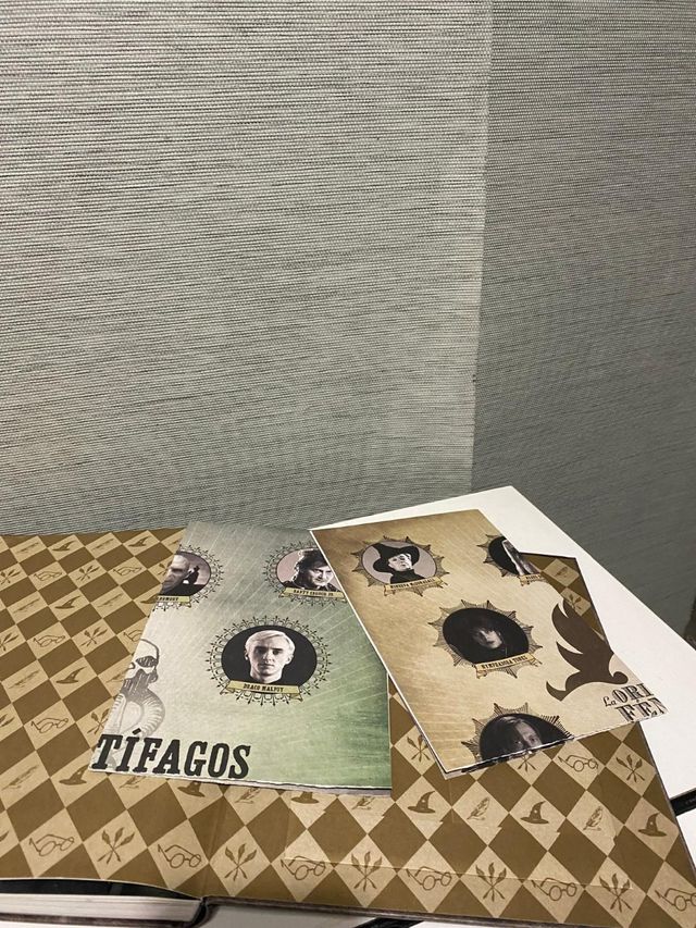 Libro de personajes Harry Potter