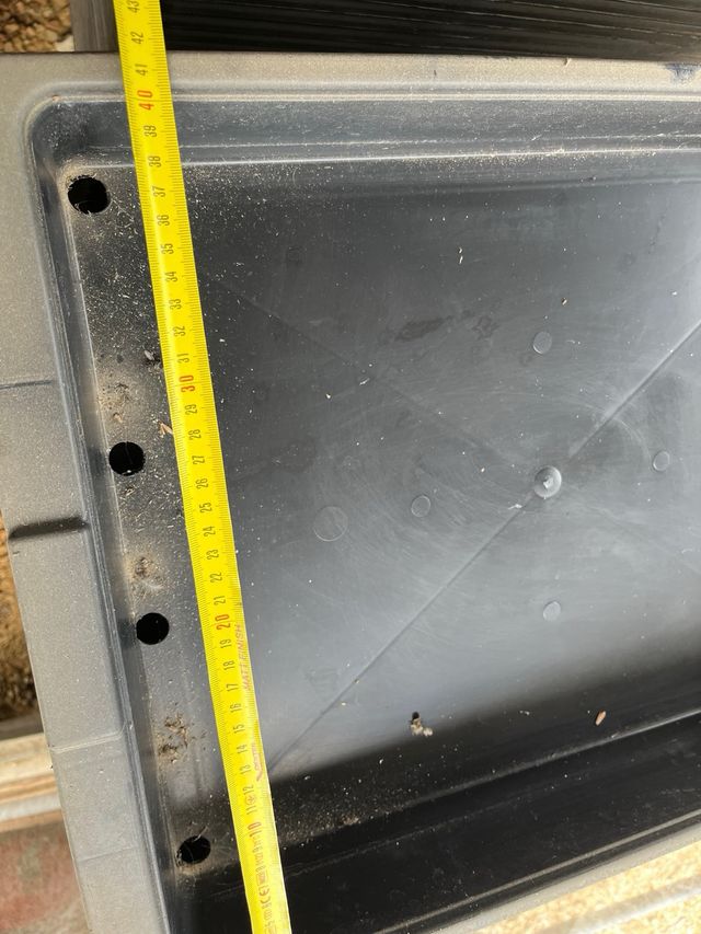 Bandejas de cultivo rigidas (620u.)