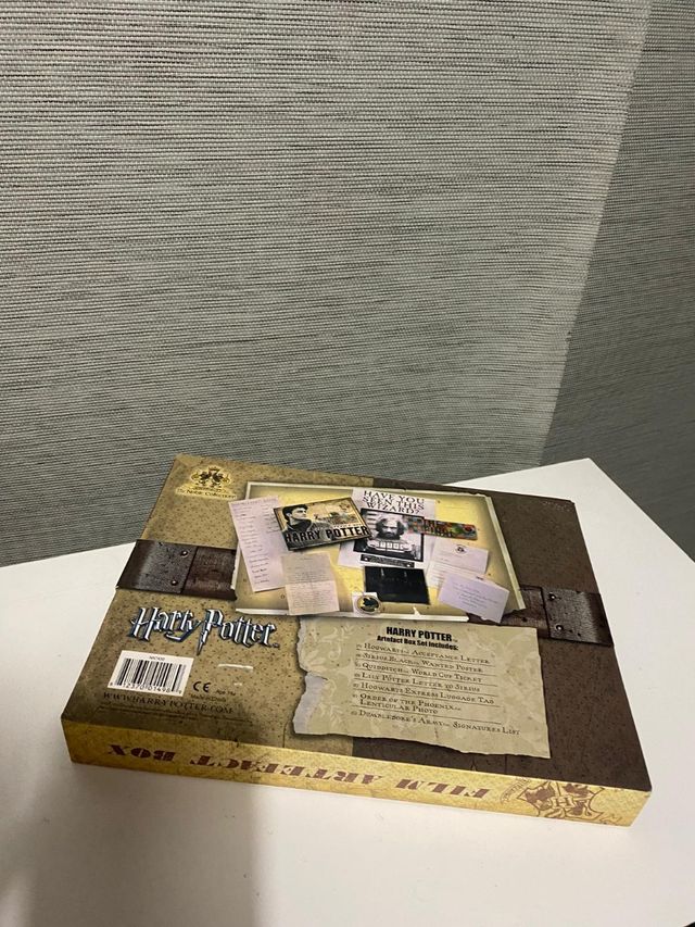 Caja de artículos de Harry Potter