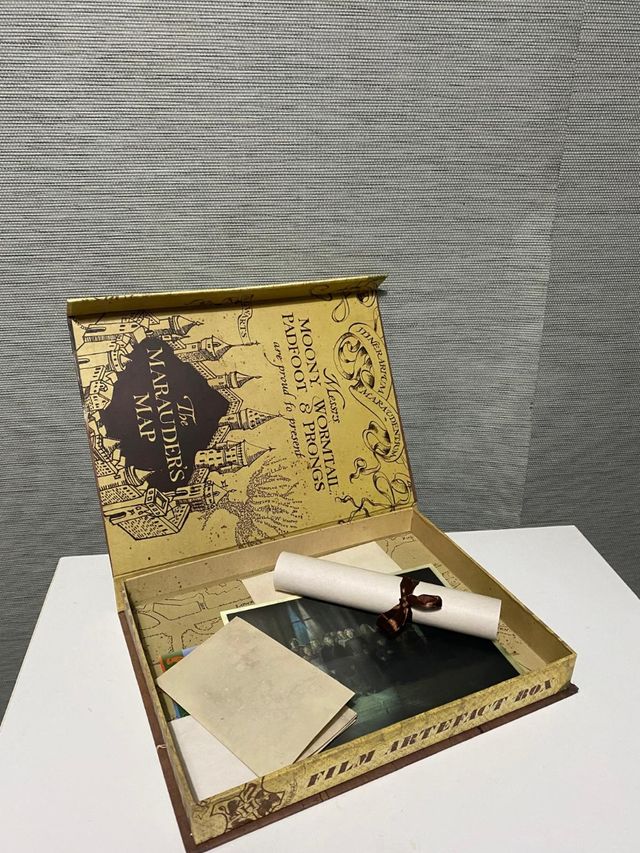 Caja de artículos de Harry Potter