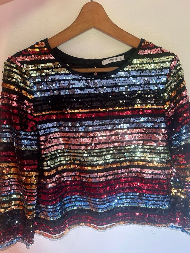 Blusa de lentejuelas