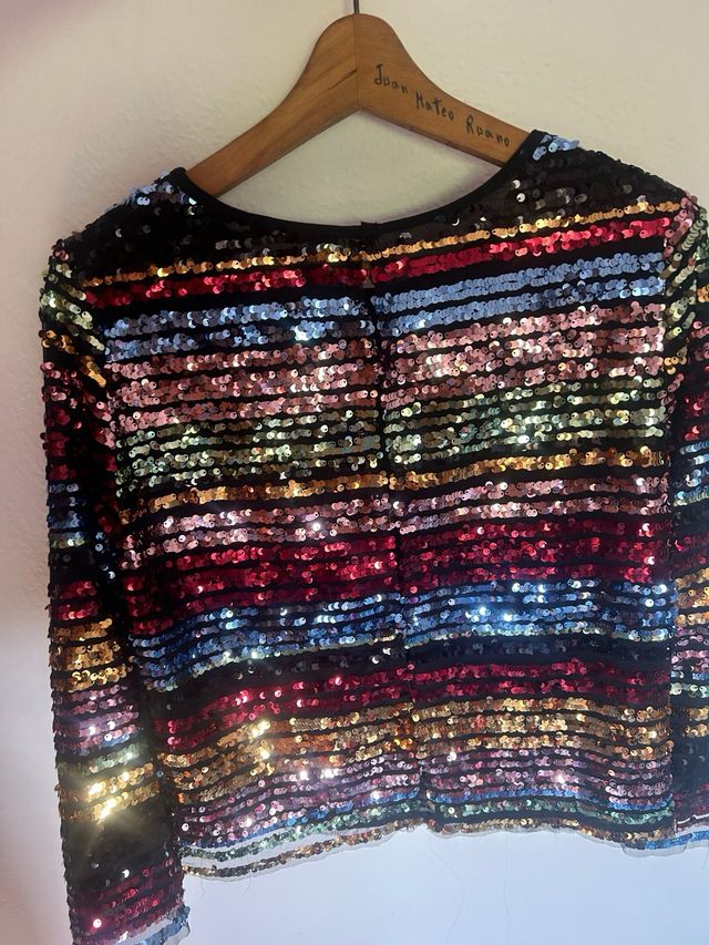 Blusa de lentejuelas