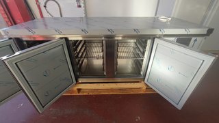 Mesa fría 3 puertas infrico