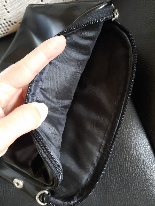 Borsetta nera a mano vintage