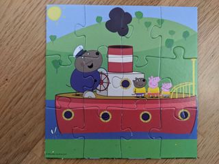 4 puzzles progresivos Peppa Pig de Educa
