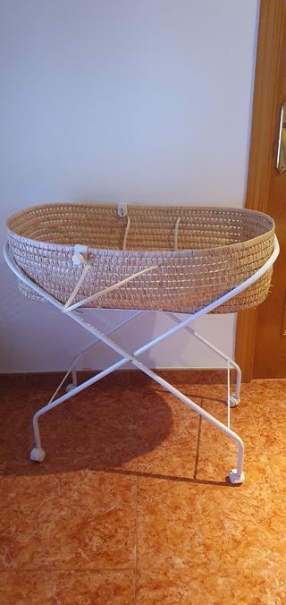Minicuna cuco de mimbre