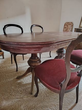 Mesa de comedor extensible