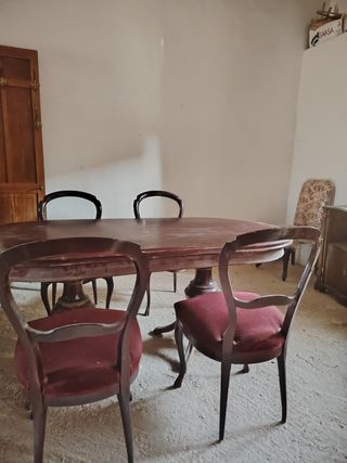 Mesa de comedor extensible