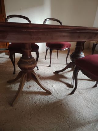 Mesa de comedor extensible