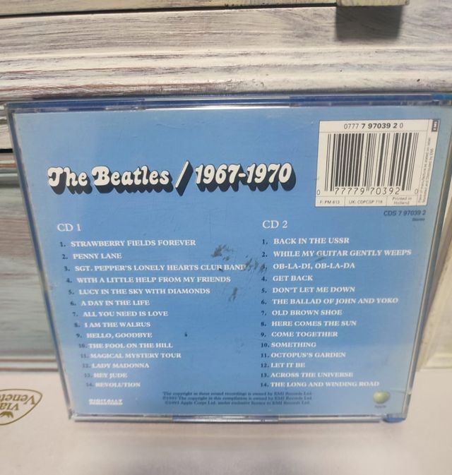 CD de beatles