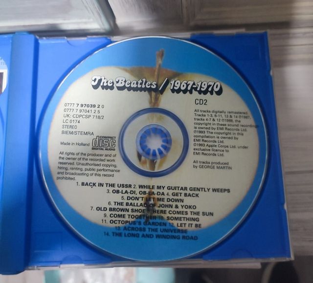 CD de beatles