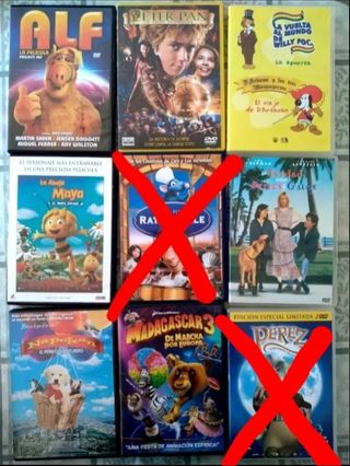 Lote dvd infantiles. Disney.