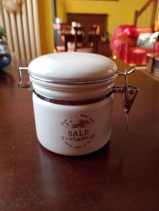 Porta sale Tognana color bianco panna