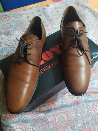LLOYD Osmond Zapatos Piel de Vestir Derby Nº 43