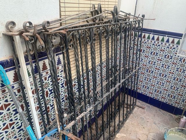 REJAS DE FORJA MACIZAS