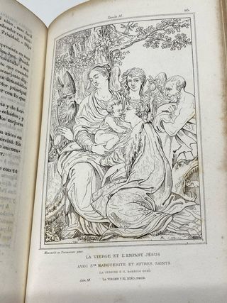 Libro antiguo ilustrado 1840