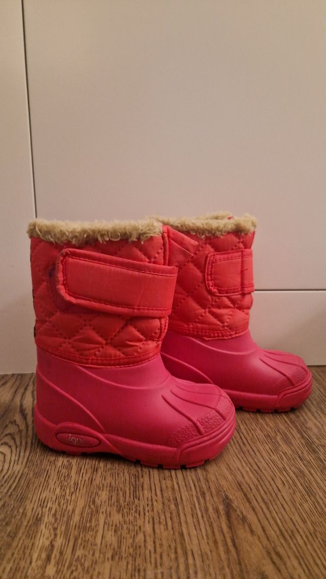 Botas de nieve bebe talla 23