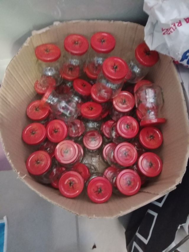 60 Tarros de cristal