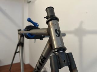 Cuadro+horquilla vendetta hecho a mano talla M53