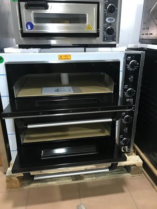 Horno de pizza doble Eléctrico