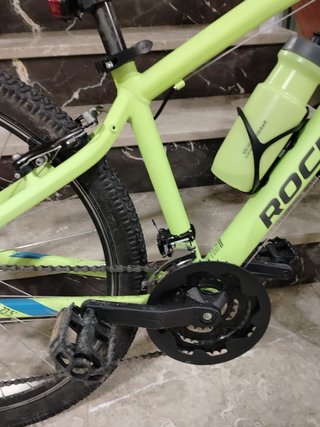 Bicicleta rockrider ST100 con mejoras