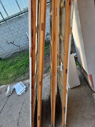 Puertas balconeras antiguas