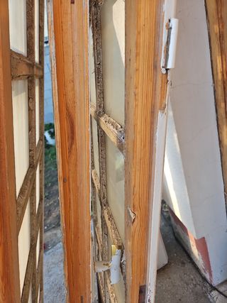 Puertas balconeras antiguas