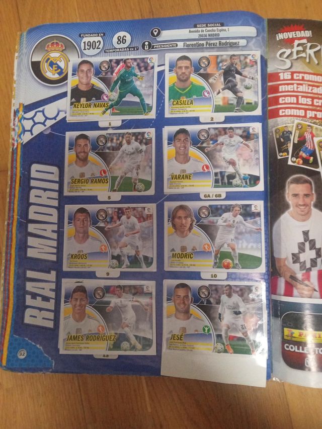 Album temporada 2016-2017