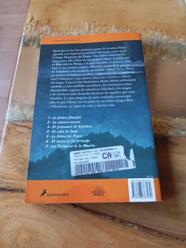 Harry Potter y el prisionero de Azkaban