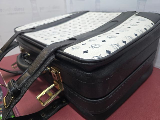 Maleta piel vintage MCM Munchen