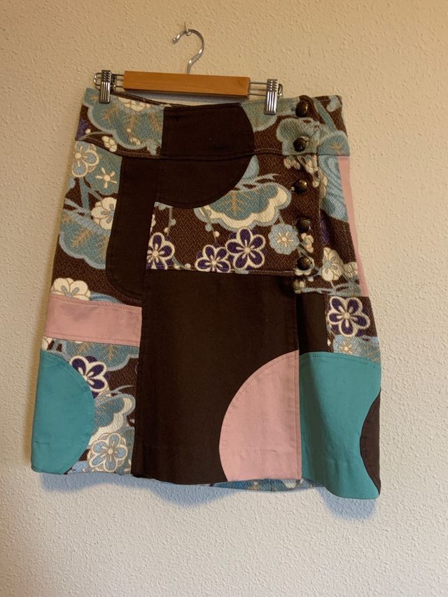 Falda estampada lois