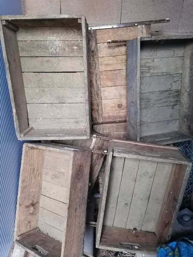 Cajas de madera antiguas