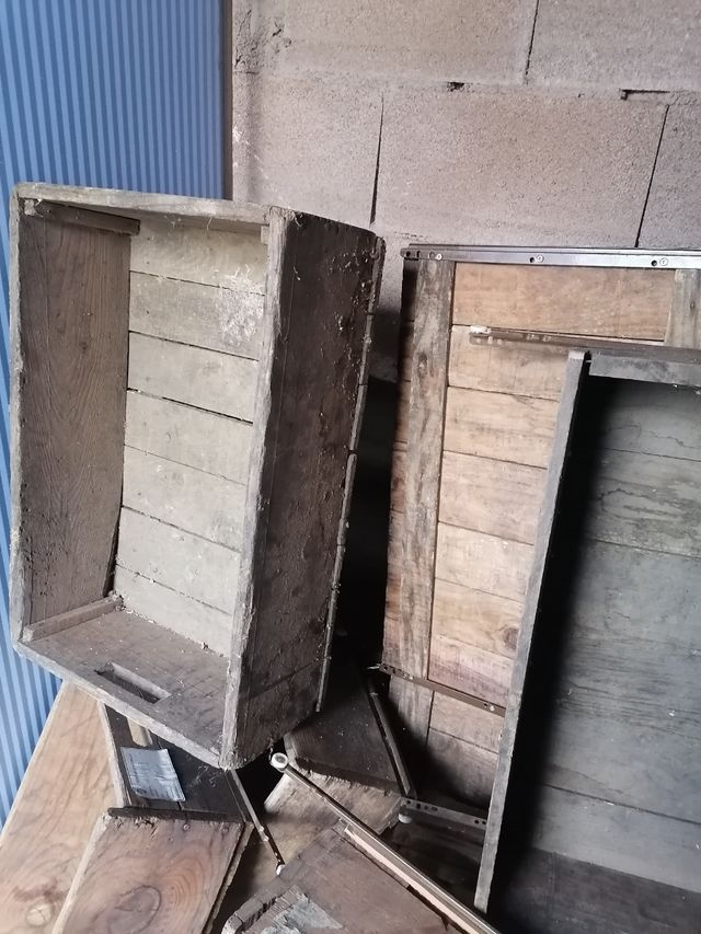 Cajas de madera antiguas