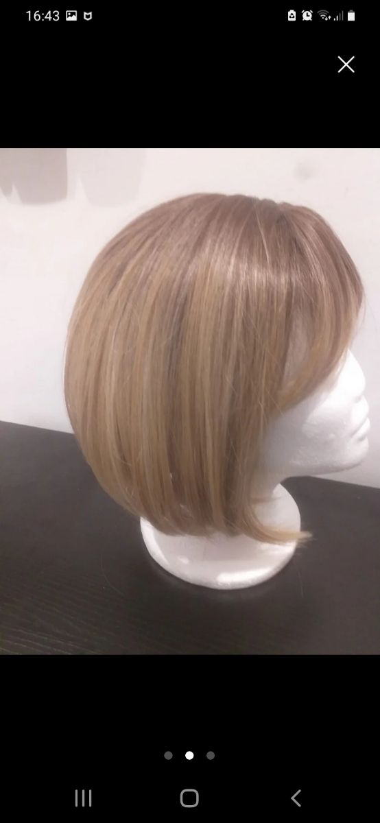 Toppers rubio y canoso