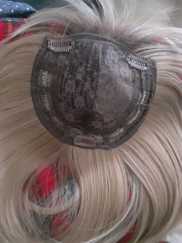 Toppers rubio y canoso