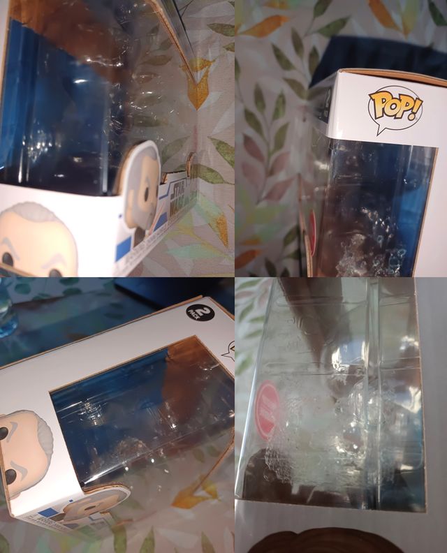 CAJA VACIA Funko POP Dooku vs Anakin Star Wars