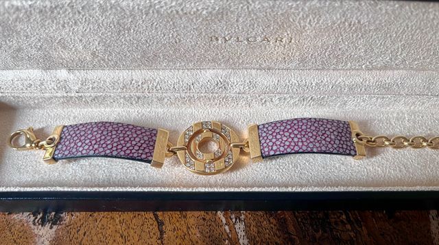 Bracciale Bvlgari oro e brillanti