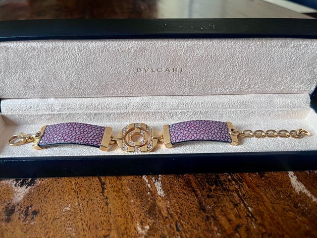 Bracciale Bvlgari oro e brillanti