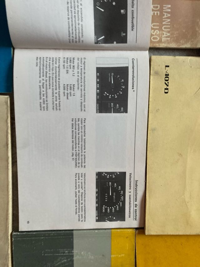 Manual de instrucciones coche