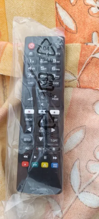 Mando a distancia televisión LG