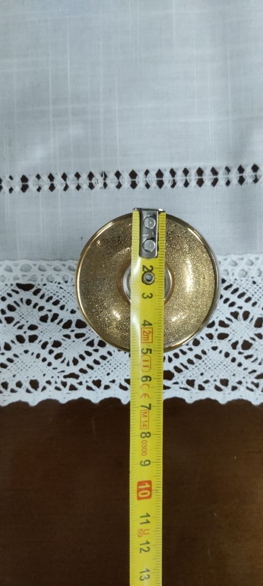 Set di 6 tazze dorate